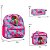 Kit Mochila Infantil Feminina Pequena Sereia Juvenil Tam M - Imagem 4