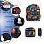 Kit Mochila Infantil Masculina Vingadores Tam M Juvenil Aula - Imagem 3