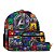 Kit Mochila Infantil Masculina Vingadores Tam M Juvenil Aula - Imagem 1