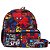 Kit Mochila Infantil Masculina Homem Aranha Tam M Juvenil - Imagem 1