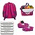 Kit Mochila Infantil Feminina Gata Marie Juvenil Tam M Costa - Imagem 6