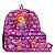 Kit Mochila Infantil Feminina Princesinha Sofia Tam M Costas - Imagem 1