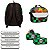 Kit Mochila Infantil Masculina Demon Slayer Costas Juvenil - Imagem 6