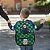 Mochila Infantil Masculina Demon Slayer Juvenil Cor Verde - Imagem 5