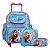 Kit Mochila Infantil Menina Rodinha Frozen Lancheira Estojo - Imagem 1