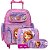 Kit Mochila Infantil Menina Rodinha Lancheira Princesa Sofia - Imagem 1