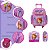 Kit Mochila Infantil Menina Rodinha Lancheira Princesa Sofia - Imagem 3