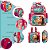 Kit Mochila Infantil Feminina Moana Costas Tam G 3 Peças - Imagem 3