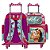 Kit Mochila Infantil Feminina Moana Rodas Lancheira Estojo - Imagem 6