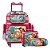 Kit Mochila Infantil Feminina Moana Rodas Lancheira Estojo - Imagem 1