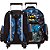 Kit Mochila Infantil Menino Com Rodinhas Batman Tam G Preta - Imagem 6