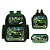 Kit Mochila Infantil Masculina Hulk Costas Lancheira Estojo - Imagem 1