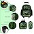 Kit Mochila Infantil Masculina Rodinha Hulk Tam G Cor Preta - Imagem 3