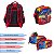 Kit Mochila Infantil Masculina Spider Man Costas Alto Relevo - Imagem 6