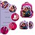 Kit Mochila Infantil Feminina Encanto Lancheira Estojo Rosa - Imagem 3