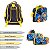Kit Mochila Infantil Menino Costas Batman Tam G Desenho - Imagem 6