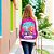 Kit Mochila Infantil Feminina Patrulha Canina 3D Tam G Costa - Imagem 5