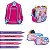 Kit Mochila Infantil Feminina Costas Frozen 3D Com Lancheira - Imagem 6