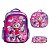 Kit Mochila Infantil Feminina Amy Rose Sonic Costas Tam G - Imagem 1
