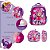 Kit Mochila Infantil Feminina Amy Rose Sonic Costas Tam G - Imagem 3