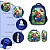 Kit Mochila Infantil Menino Super Mario Bros Costas 3D Tam G - Imagem 3