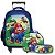 Kit Mochila Infantil Masculina Rodinha Super Mario Bros 3D - Imagem 1