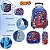 Kit Mochila Infantil Masculina Rodinha Naruto 3D + Lancheira - Imagem 2
