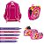 Kit Mochila Infantil Menina Costas Patrulha Canina 3D Rosa - Imagem 6