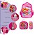 Kit Mochila Infantil Menina Costas Patrulha Canina 3D Rosa - Imagem 3
