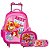 Kit Mochila Infantil Rodas Patrulha Canina Lancheira Estojo - Imagem 1