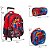 Kit Mochila Infantil Rodinha Spider Man 3D Tam G + Lancheira - Imagem 4