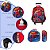 Kit Mochila Infantil Rodinha Spider Man 3D Tam G + Lancheira - Imagem 3