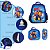Kit Mochila Infantil Masculina Patrulha Canina 3D Costas - Imagem 3