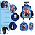 Kit Mochila Infantil Menino Rodinha Patrulha Canina 3D Azul - Imagem 3