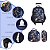 Kit Mochila Infantil Menino Batman Rodinha 3D Com Lancheira - Imagem 3