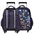 Kit Mochila Infantil Menino Batman Rodinha 3D Com Lancheira - Imagem 6