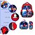 Kit Mochila Infantil Costas Menino Sonic 3D + Lancheira - Imagem 3