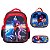 Kit Mochila Infantil Costas Menino Sonic 3D + Lancheira - Imagem 1