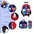 Kit Mochila Infantil Sonic Rodinha 3D Masculina + Lancheira - Imagem 3