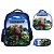 Kit Mochila Infantil Masculina Costas Minecraft 3D Tam G - Imagem 1