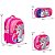 Kit Mochila Infantil Feminina Unicórnio 3D Costas Toys 2U - Imagem 4