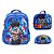 Kit Mochila Infantil Menino Dragon Ball 3D Com Lancheira - Imagem 1