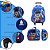 Kit Mochila Infantil Masculina Dragon Ball Rodinha 3D Tam G - Imagem 3