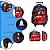 Kit Mochila Infantil Masculina Rodinha Carros 3D + Lancheira - Imagem 3