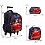Kit Mochila Infantil Masculina Rodinha Carros 3D + Lancheira - Imagem 4