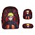 Kit Mochila Infantil Masculina Naruto Costas Tam G Lancheira - Imagem 1