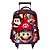 Mochila Infantil Masculina Rodinha Super Mario 3D Resistente - Imagem 1