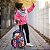 Mochila Infantil Super Mario Rodinhas 3D Resistente Toys 2U - Imagem 5