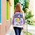 Kit Mochila Infantil Feminina Cinderela Costas Com Lancheira - Imagem 5