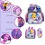 Kit Mochila Infantil Feminina Cinderela Costas Com Lancheira - Imagem 3